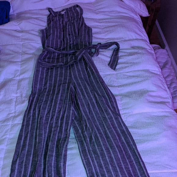 Caslon cotton button up jumpsuit - Picture 1 of 2